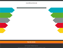 Tablet Screenshot of nordthermik.de